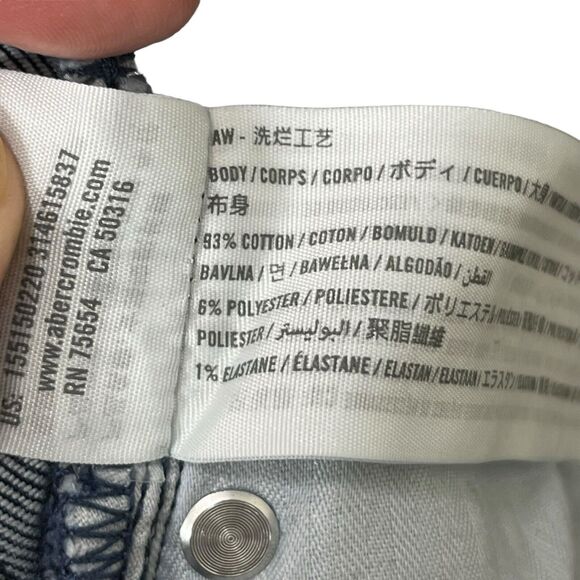Abercrombie & Fitch Curve Love The Flare Ultra High Rise Jeans Women’s 28 - Picture 11 of 13